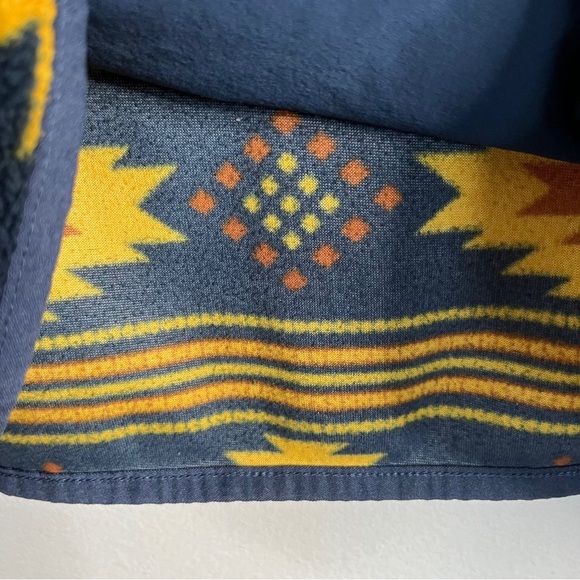 Duluth Trading Co Fleece 1/4 Zip MockJacket Southwest Pattern Relaxed Fit XL - Picture 8 of 8